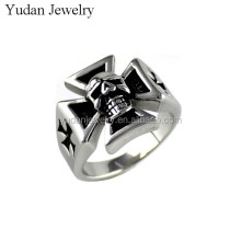 China Manufacturer Custom Stainless Steel skull ring for man